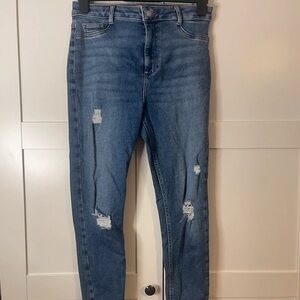 New Look Denim Ripped Skinny Jeans
